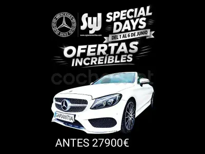 Usado Mercedes 200 184 CV (135 kW) 2017 Blanco Descapotable