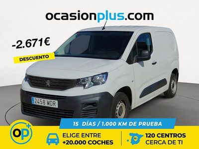 Blanco Usado 2023 Peugeot Partner Monovolumen | 14.650 € (Precio justo)