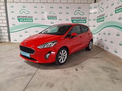 Rojo Usado 2021 Ford Fiesta Trend Utilitario | 11.995 € (Precio justo)