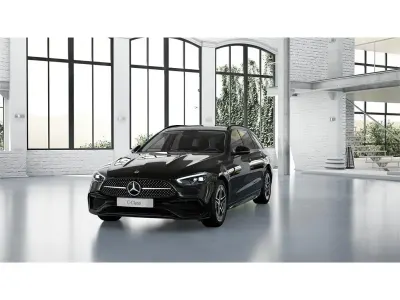 Usado Mercedes C220 200 CV (147 kW) 2026 Negro obsidiana Familiar