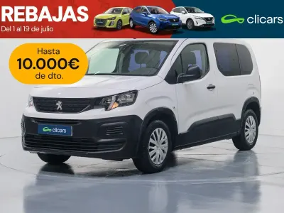 Usado Peugeot Rifter Active 131 CV (96 kW) 2020 Blanco Monovolumen