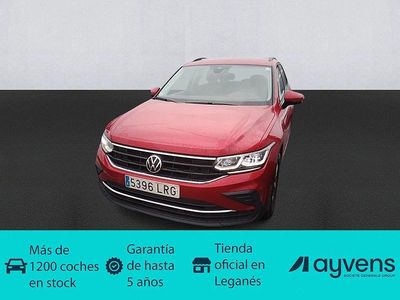Usado VW Tiguan Life 150 CV (110 kW) 2021 Rojo SUV