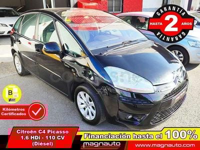 Usado Citroën C4 Picasso 112 CV (82 kW) 2010 Negro Monovolumen