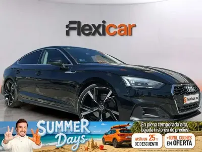 Usado Audi A5 163 CV (119 kW) 2020 Negro Coupe