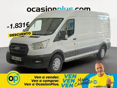 Usado Ford Transit Trend 130 CV (95 kW) 2022 Blanco Berlina