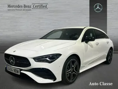 Usado Mercedes CLA200 150 CV (110 kW) 2025 Blanco Berlina