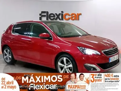 Używany Peugeot 308 Allure 120 KM (88 kW) 2016 Czerwony Hatchback