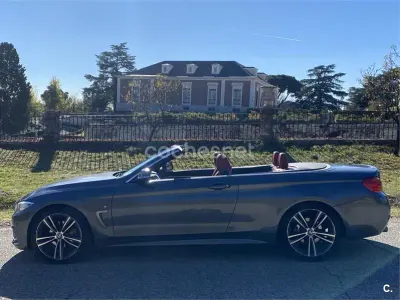 Usado BMW 420 M Sport 184 CV (135 kW) 2015 Gris / plata Descapotable
