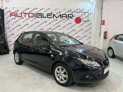Begagnad Seat Ibiza Style 105 HK (77 kW) 2010 Svart Sedan