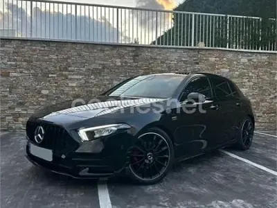 Usado Mercedes A200 163 CV (119 kW) 2022 Negro Berlina