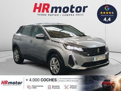 Usado Peugeot 3008 Active 131 CV (96 kW) 2021 Gris SUV