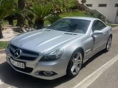 Usado Mercedes SL350 AMG 315 CV (231 kW) 2008 Plateado Descapotable