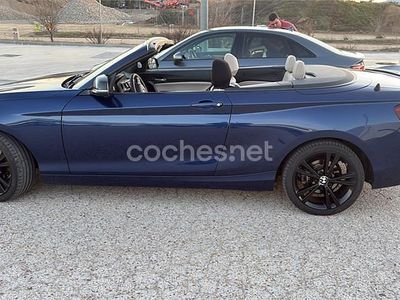 Usado BMW 218 Sport Line 150 CV (110 kW) 2019 Azul Descapotable