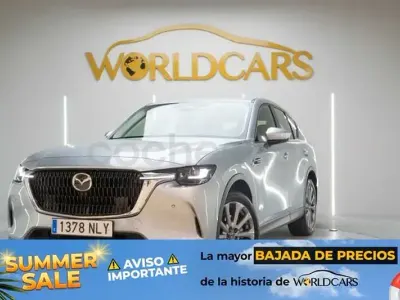 Usado Mazda CX-60 Exclusive-Line 327 CV (240 kW) 2023 Gris / plata SUV
