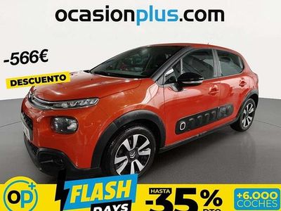 Usado Citroën C3 Feel 82 CV (60 kW) 2017 Naranja Utilitario