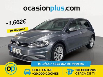 Usado VW Golf VII Advance 115 CV (84 kW) 2018 Gris Utilitario