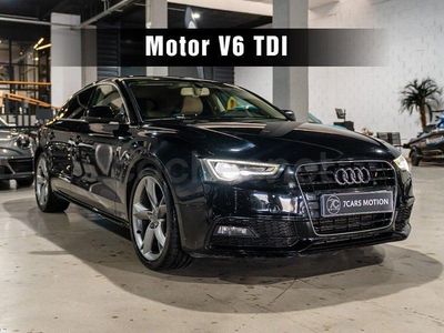 Negro Usado 2014 Audi A5 Sportback S-Line Utilitario | 24.490 €