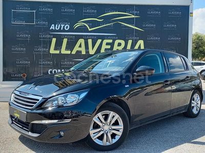 Usado Peugeot 308 Active 130 CV (95 kW) 2017 Negro Berlina
