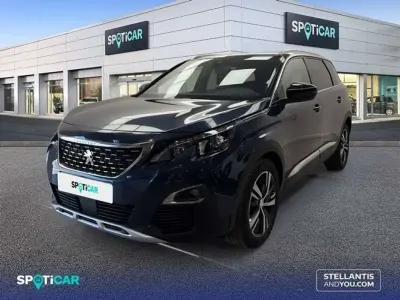 Usado Peugeot 5008 GT-line 131 CV (96 kW) 2019 Azul SUV
