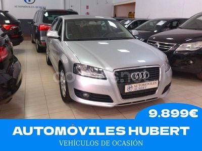 Usado Audi A3 Sportback Ambition 160 CV (117 kW) 2010 Gris / plata Utilitario