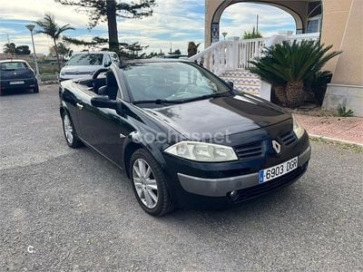 Negro Usado 2005 Renault Mégane Cabriolet Dynamique Descapotable | 4200 € (Precio justo)