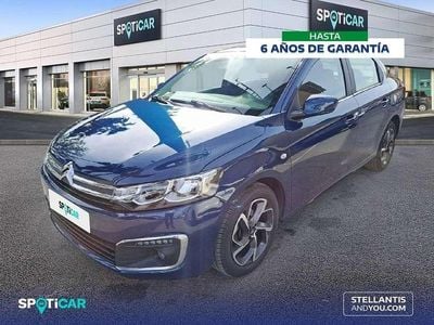 Usado Citroën C-Elysee I PureTech 82 CV (60 kW) 2019 Azul Berlina