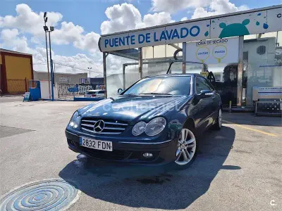 Usado Mercedes CLK280 Avantgarde 231 CV (169 kW) 2006 Azul Coupe