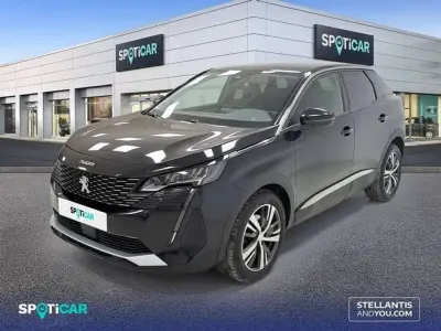 Usado Peugeot 3008 Allure 131 CV (96 kW) 2021 Negro SUV