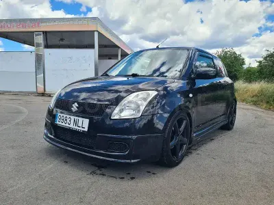 Usado Suzuki Swift GLX 92 CV (67 kW) 2007 Negro Utilitario