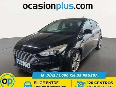 Usado Ford Focus Titanium 125 CV (91 kW) 2014 Negro Utilitario