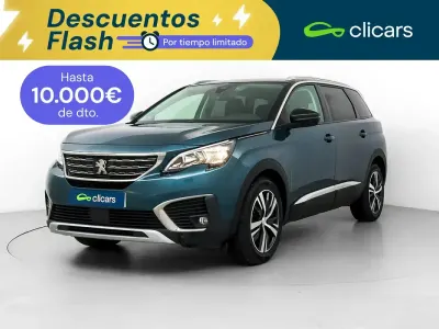Usado Peugeot 5008 Allure 120 CV (88 kW) 2018 Amarillo SUV