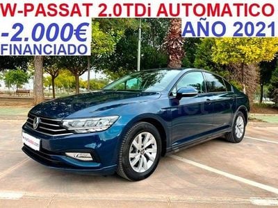 Usado VW Passat 122 CV (89 kW) 2021 Azul Berlina