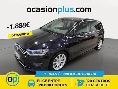 Usado VW Golf Sportsvan Sportline 150 CV (110 kW) 2016 Negro Monovolumen