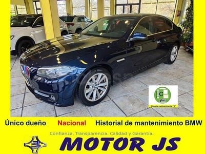 Usado BMW 518 150 CV (110 kW) 2017 Azul Berlina