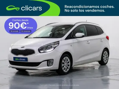 Usado Kia Carens 115 CV (84 kW) 2015 Blanco Monovolumen