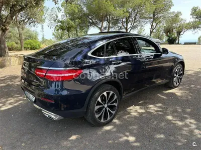 Usado Mercedes GLC220 170 CV (125 kW) 2017 Azul SUV