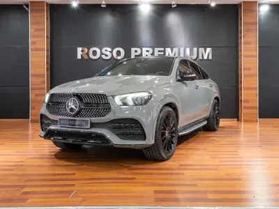 Usado Mercedes GLE350 320 CV (235 kW) 2020 Gris / plata Coupe