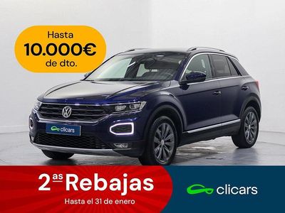 Azul Usado 2020 VW T-Roc Sport SUV | 20.990 € (Un poco caro)