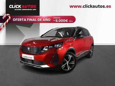 Rojo Usado 2021 Peugeot 3008 GT SUV | 16.650 € (Precio justo)