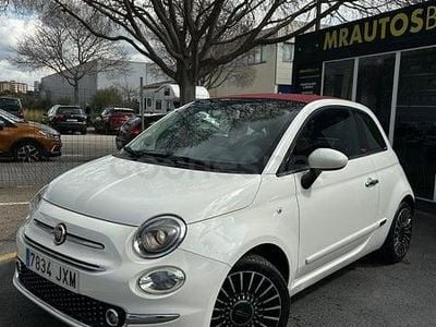 Usado Fiat 500 69 CV (50 kW) 2017 Blanco Descapotable