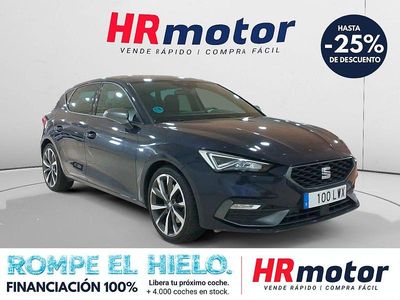 Usado Seat Leon FR 150 CV (110 kW) 2022 Azul Berlina