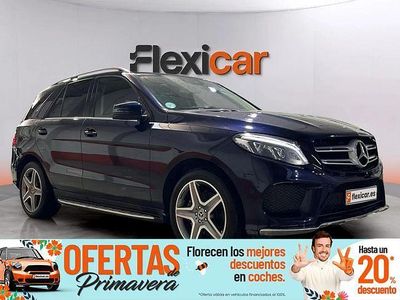 Usado Mercedes GLE250 204 CV (150 kW) 2017 Azul SUV
