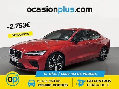 Usado Volvo S60 R-Design 250 CV (183 kW) 2019 Rojo Berlina