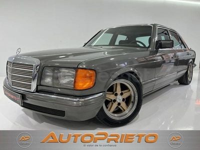 Usado Mercedes S280 193 CV (141 kW) 1987 Gris / plata Berlina
