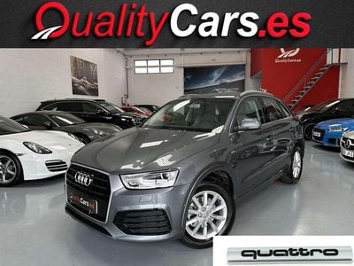 Usado Audi Q3 S-Line 184 CV (135 kW) 2016 Gris SUV