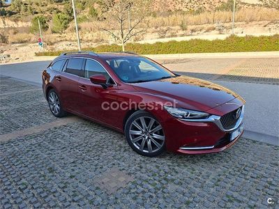 Usado Mazda 6 194 CV (142 kW) 2021 Rojo Familiar