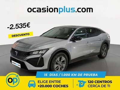 Gris Usado 2024 Peugeot 408 Allure Berlina | 27.890 € (Precio justo)