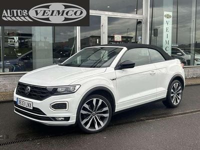 Usado VW T-Roc Cabriolet R-line 150 CV (110 kW) 2021 Blanco Descapotable