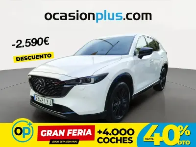 Usado Mazda CX-5 Homura-Line 165 CV (121 kW) 2022 Blanco SUV