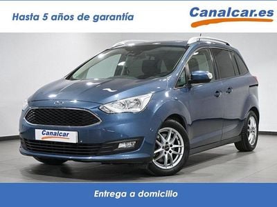 Usado Ford Grand C-Max Trend+ 125 CV (91 kW) 2019 Azul Monovolumen